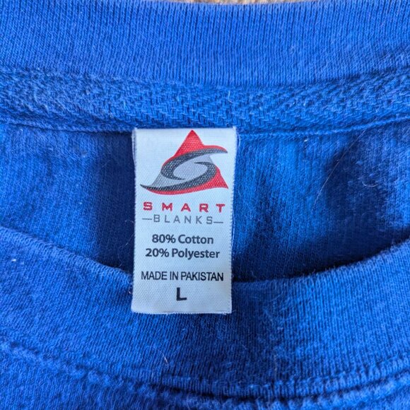 Origami Angel Crewneck, Size L, Royal Blue, NASA - Picture 3 of 3